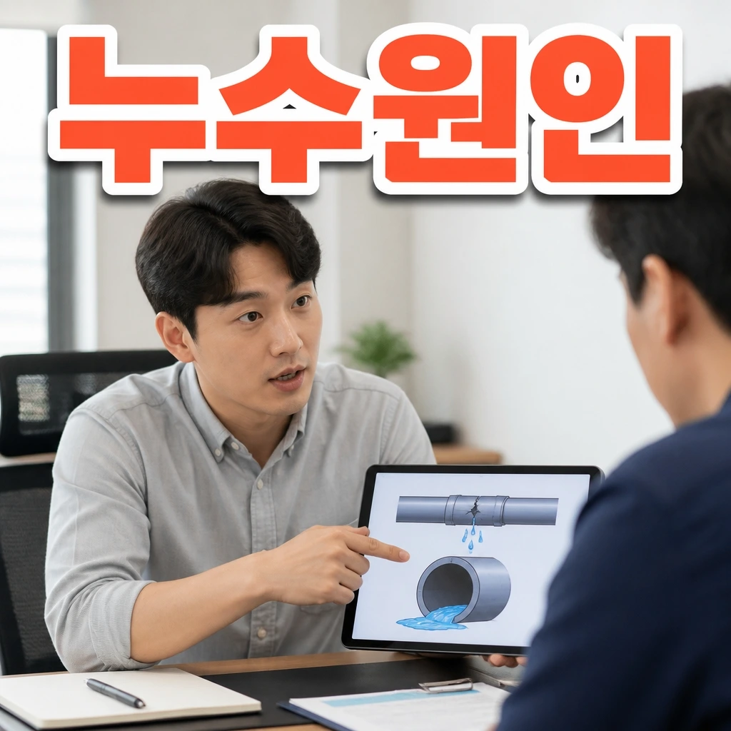 부산광역시 누수수리업체 - 누수원인 관련 상담 안내 이미지