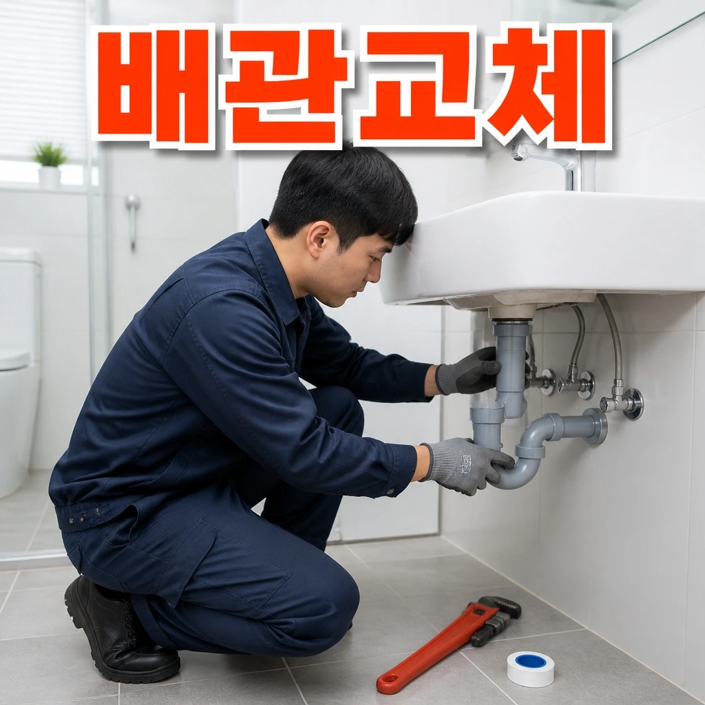 세종특별자치시 누수수리업체 - 배관교체 관련 상담 안내 이미지