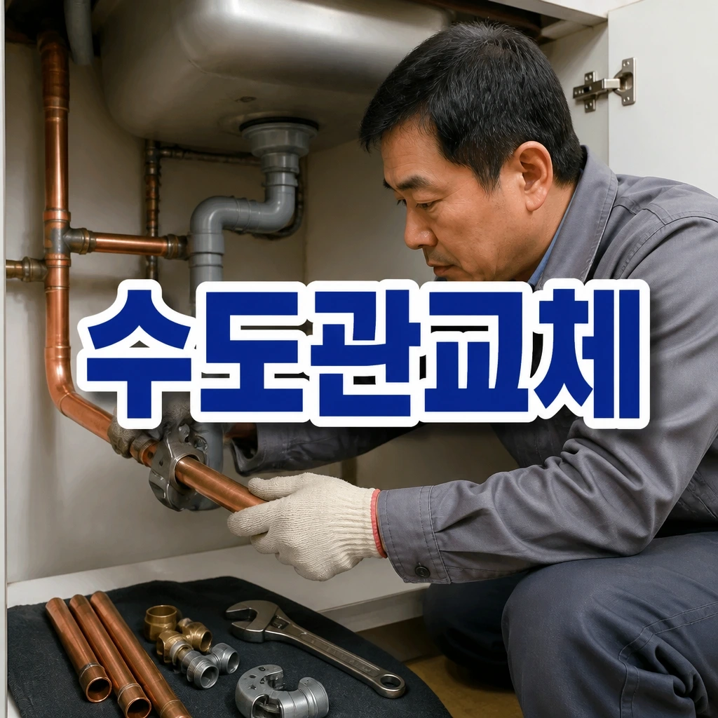 대구광역시 누수수리업체 - 수도관교체 관련 상담 안내 이미지