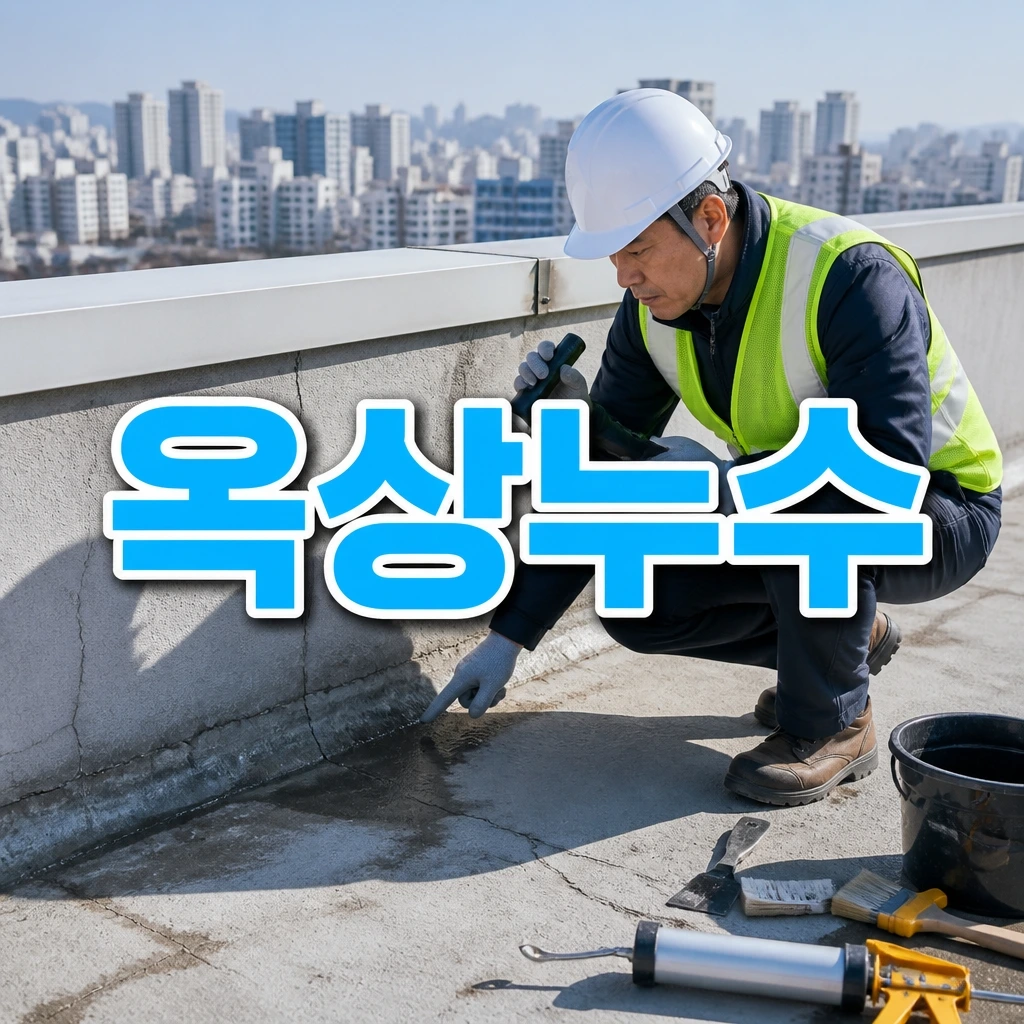 울산광역시 누수수리업체 - 옥상누수 관련 상담 안내 이미지