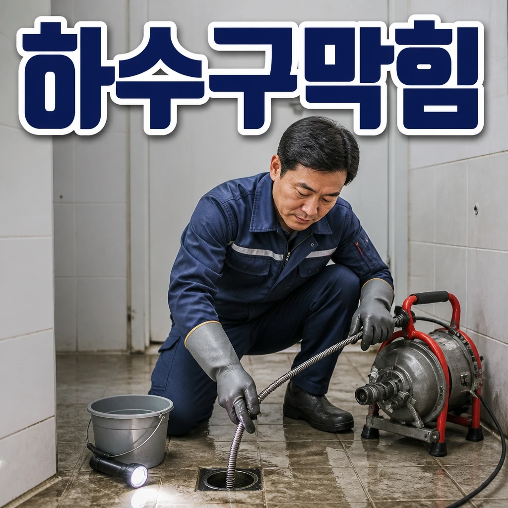 대전광역시 누수수리업체 - 하수구막힘 관련 상담 안내 이미지